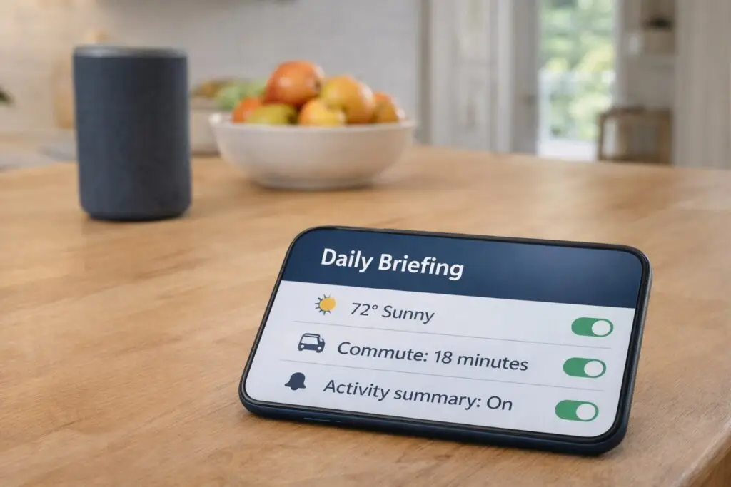 Everyday AI features families use on phones and home devices