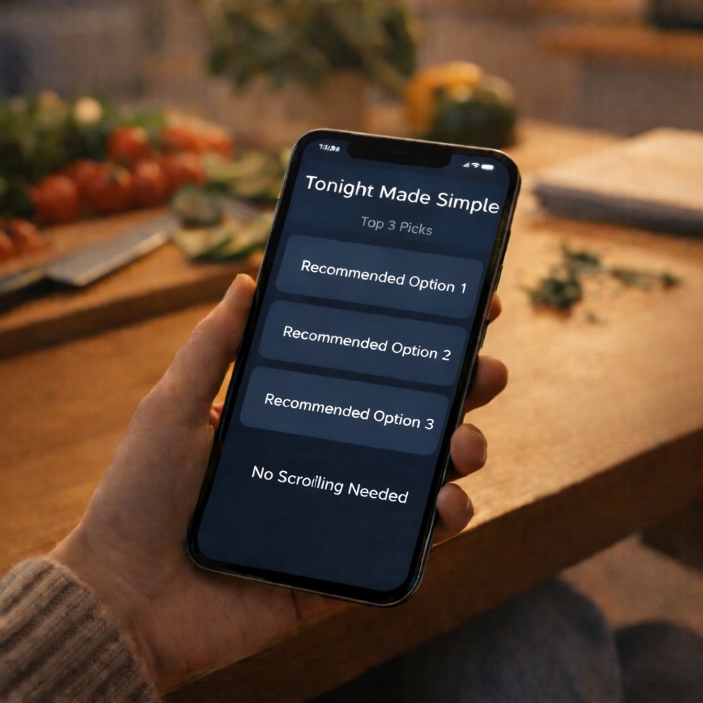 AI simplifying entertainment choices and reducing decision fatigue